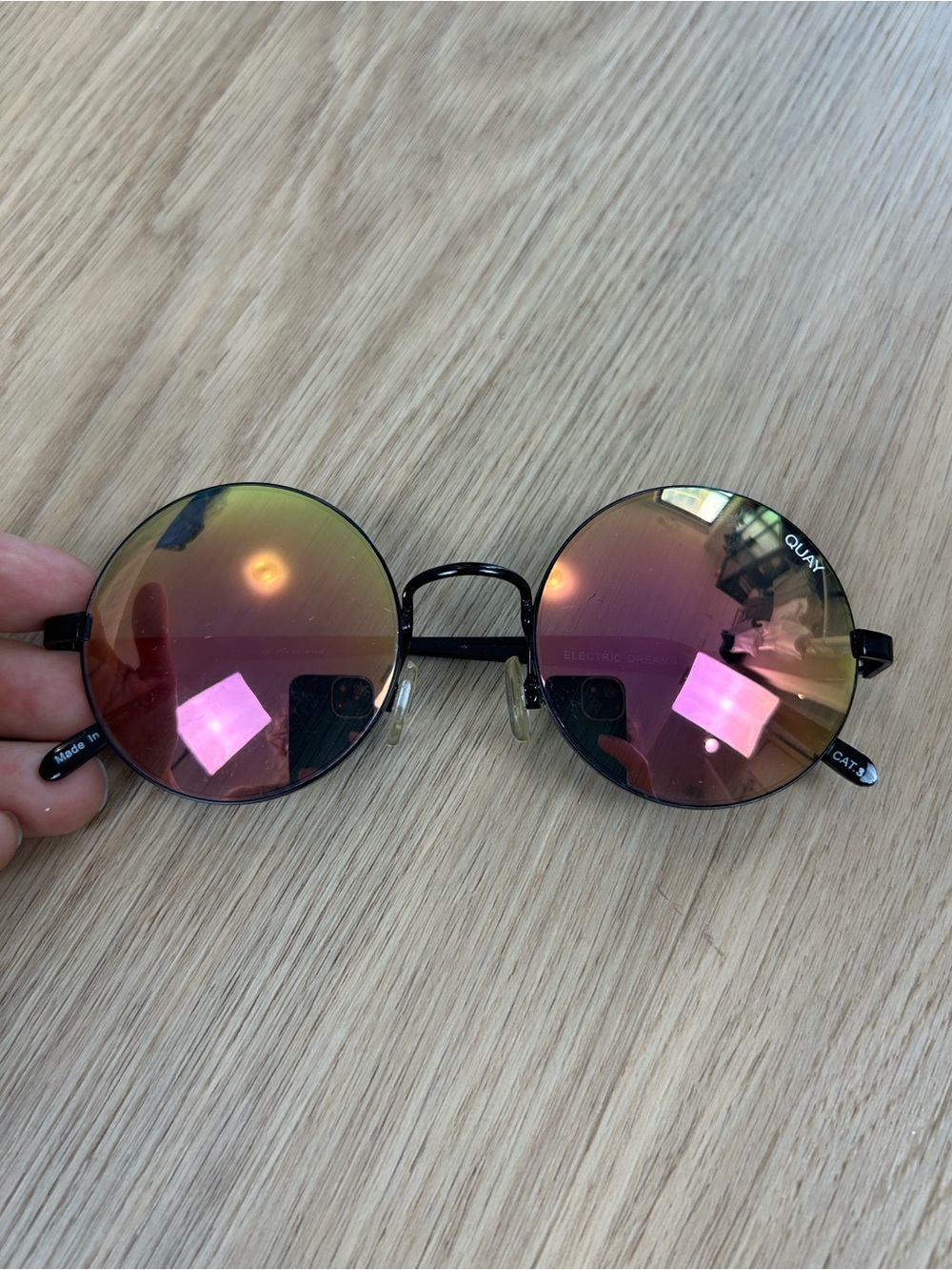 Quay Australia Electric Dreams Sunglasses - Picture 4 of 7